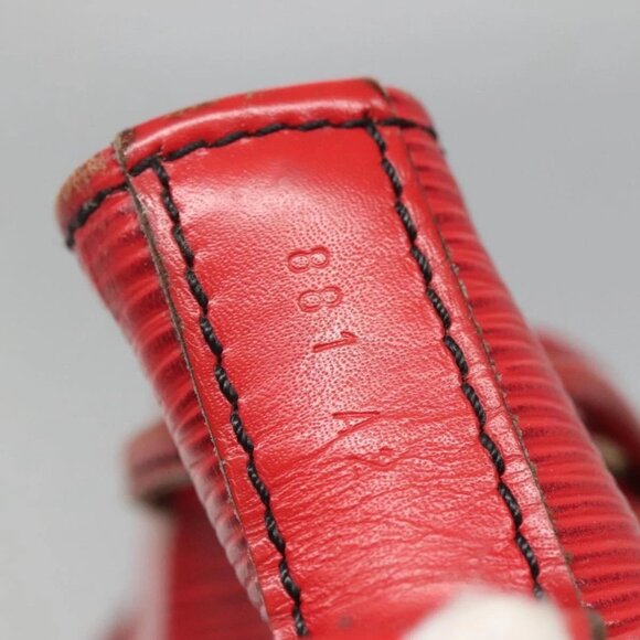 LOUIS VUITTON Epi Petit Noe Shoulder Bag Red - Picture 10 of 15